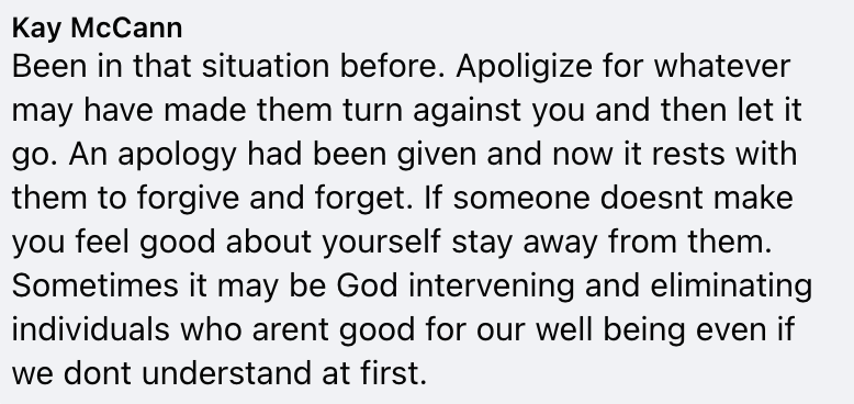 Facebook comment